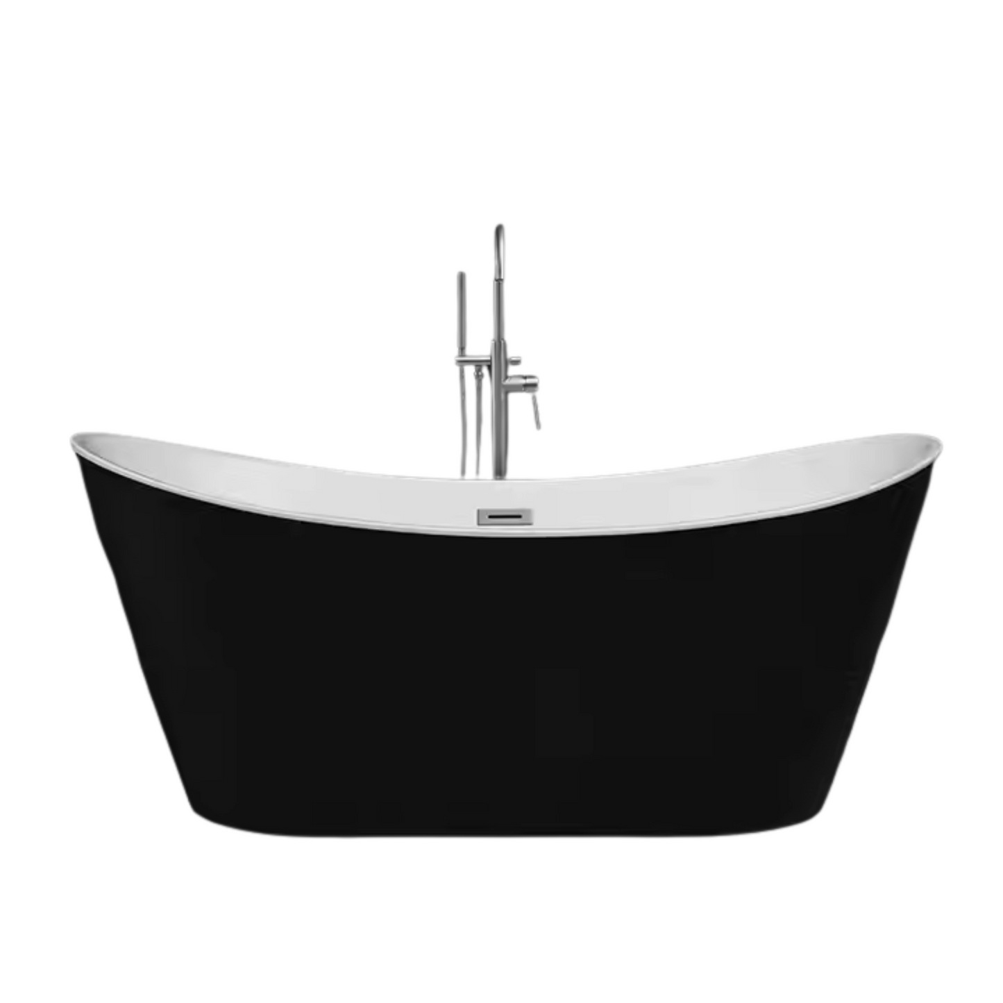 NoirWave Cast-Iron Slipper Tub