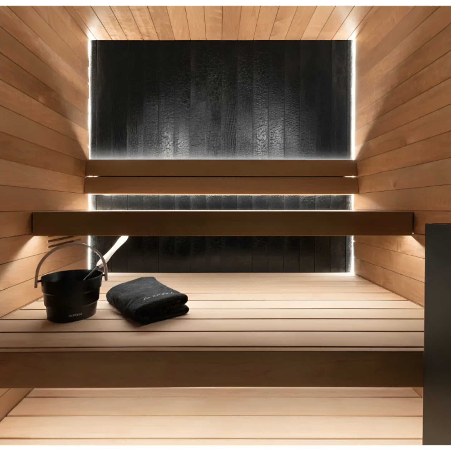 EmberEdge Executive Sauna Lounge