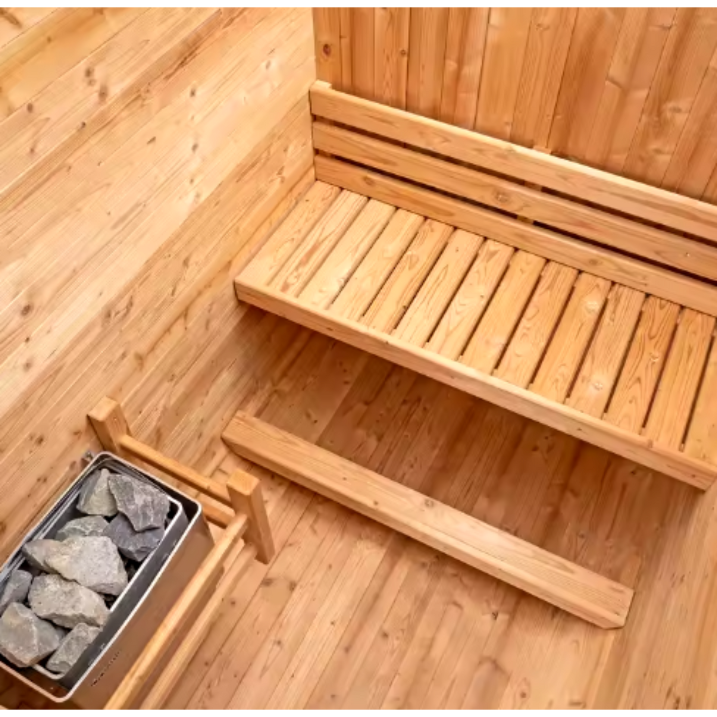 SolaraCurve Compact Cedar Sauna