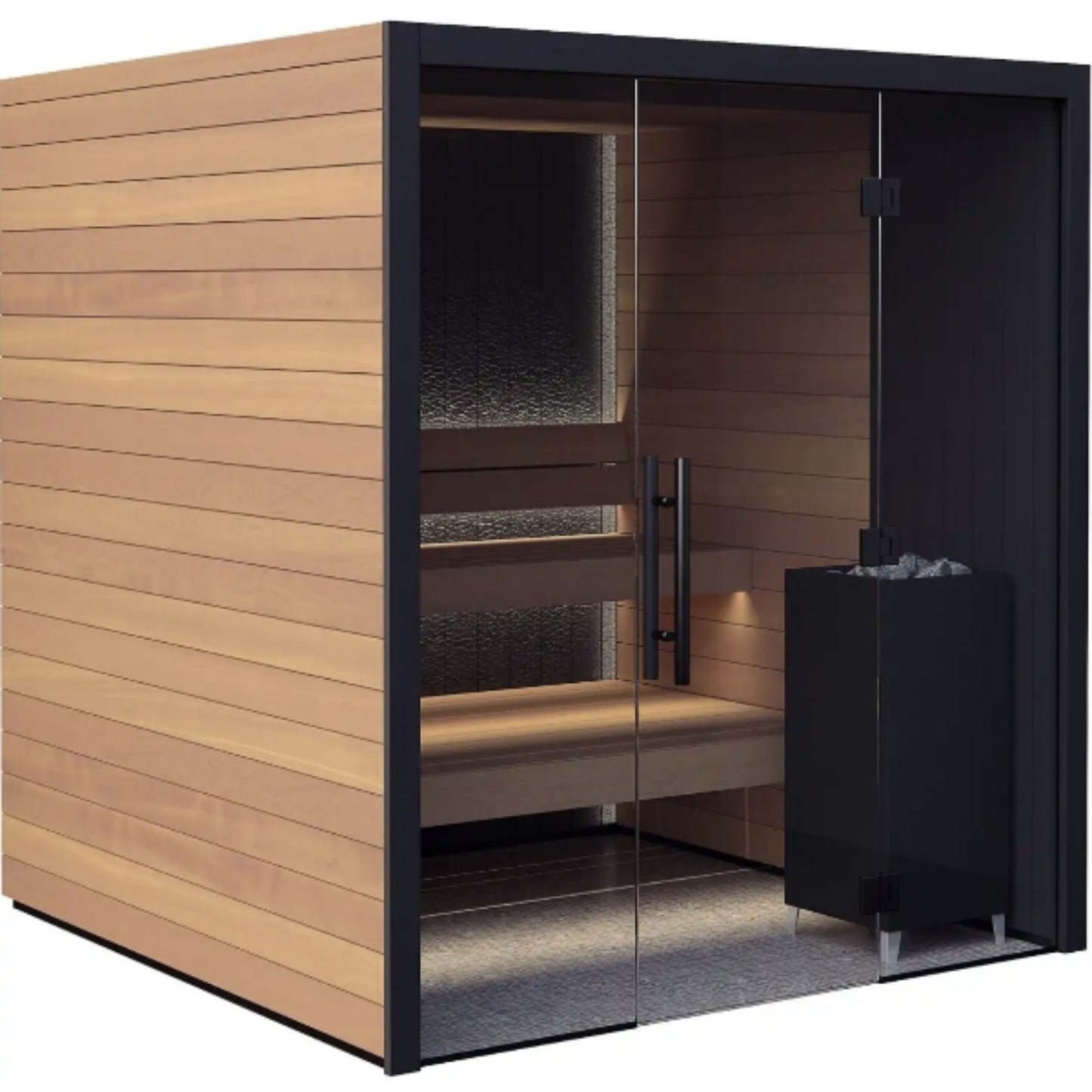 EmberEdge Executive Sauna Lounge