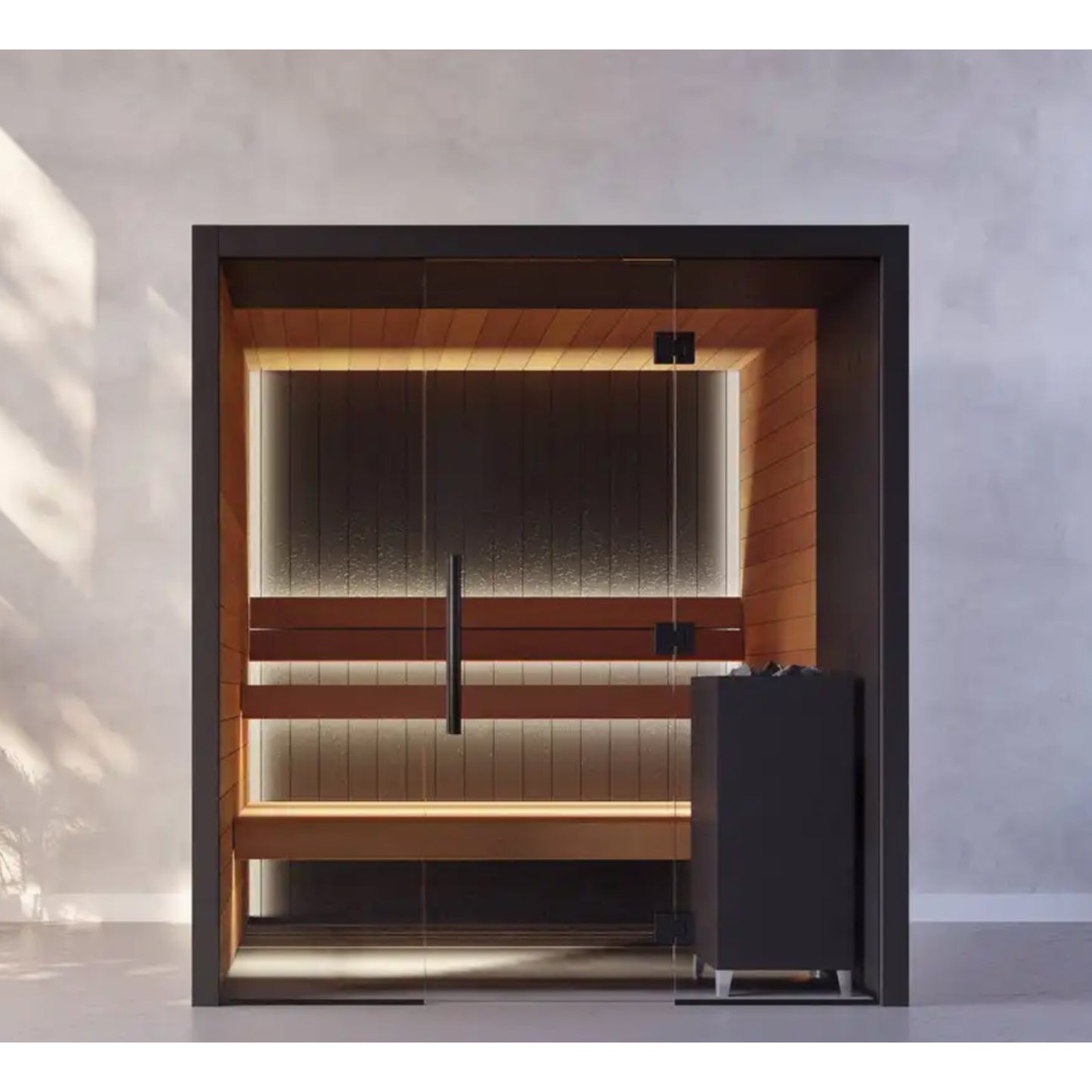 EmberEdge Executive Sauna Lounge