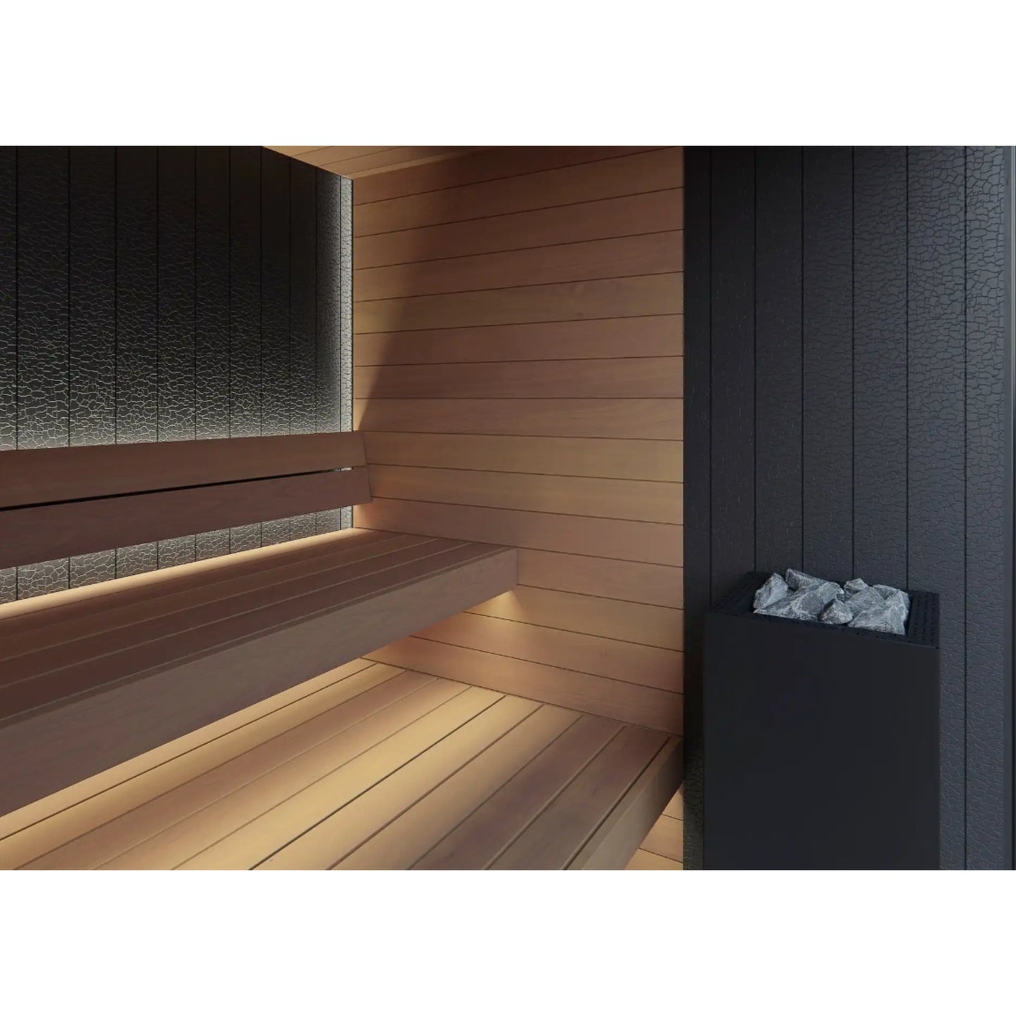 EmberEdge Executive Sauna Lounge
