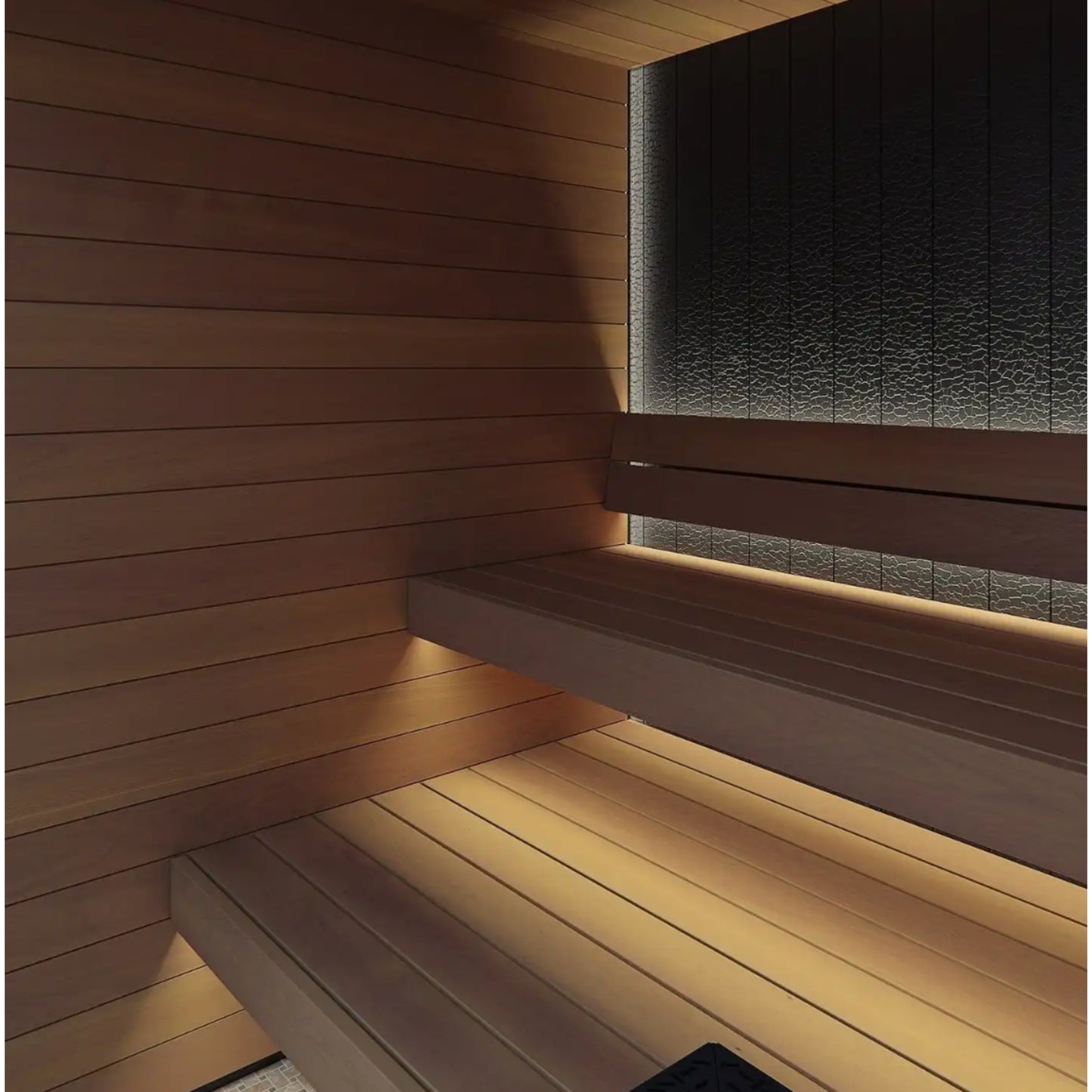 EmberEdge Executive Sauna Lounge