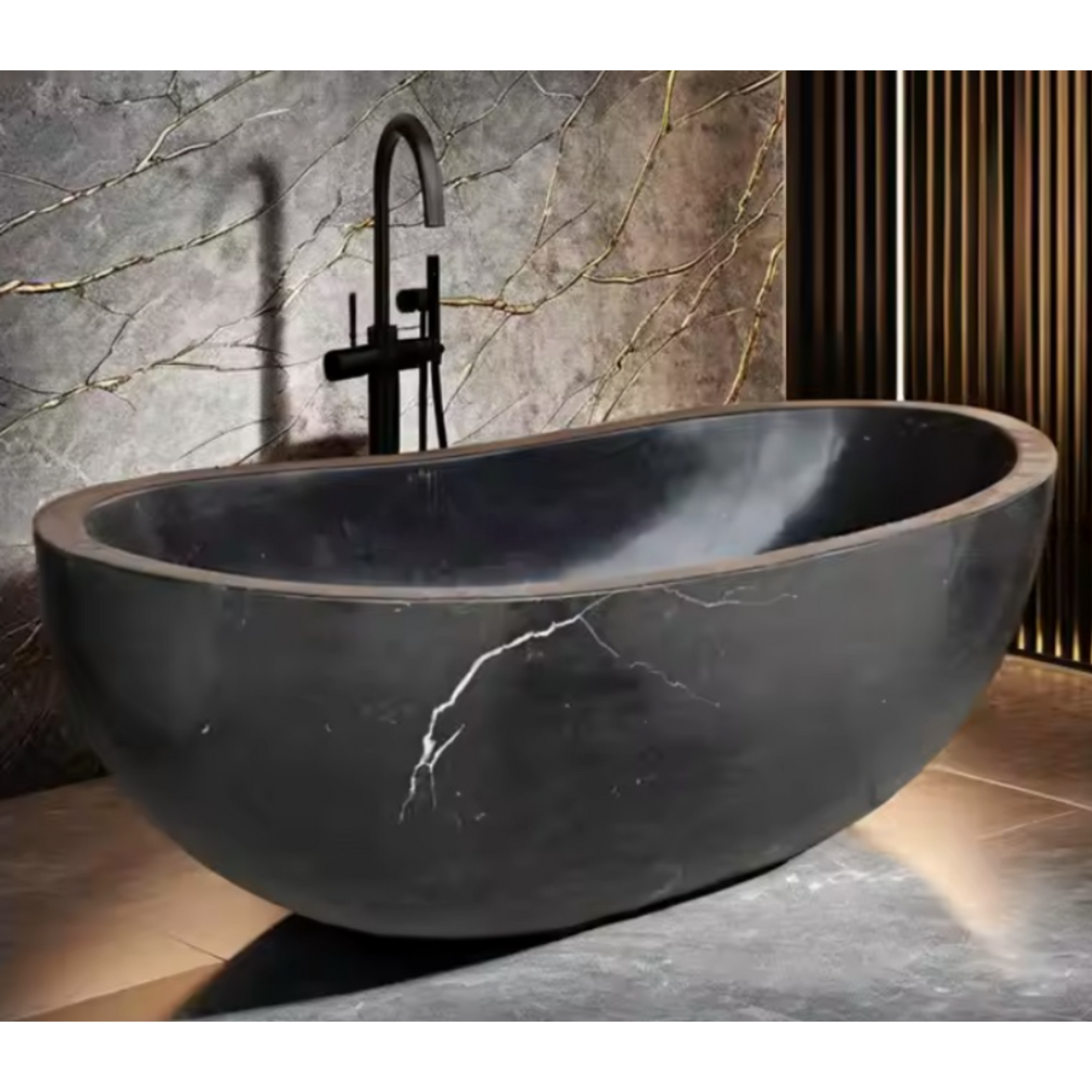 ObsidianStone Luxe Bath Vessel