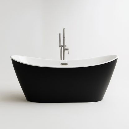 NoirWave Cast-Iron Slipper Tub