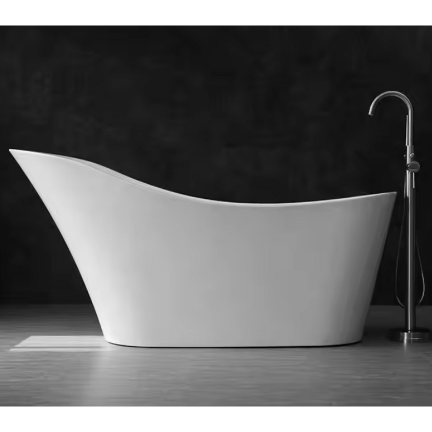 AquaElegance Solace Freestanding Bathtub