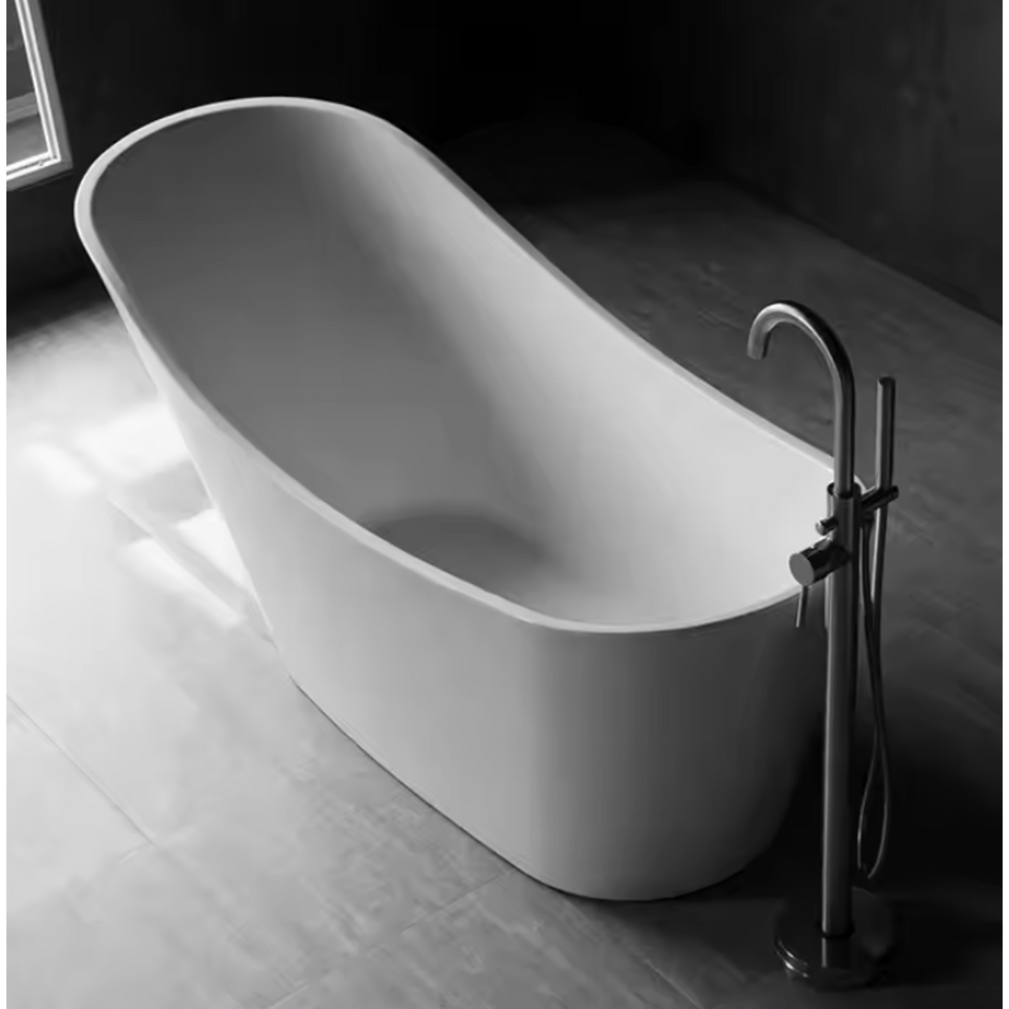 AquaElegance Solace Freestanding Bathtub