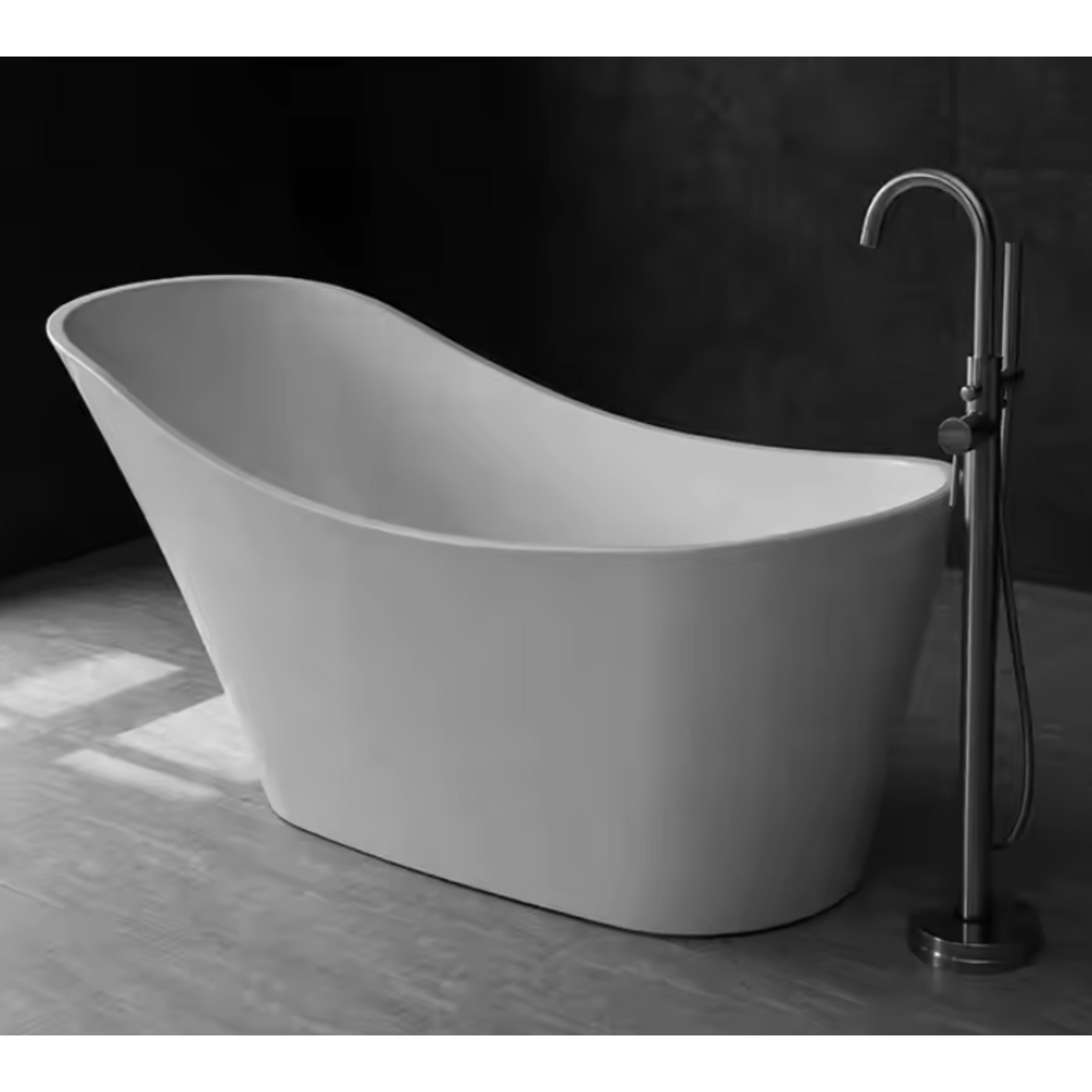 AquaElegance Solace Freestanding Bathtub