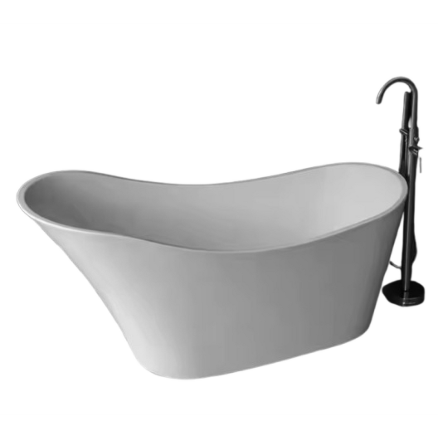 AquaElegance Solace Freestanding Bathtub